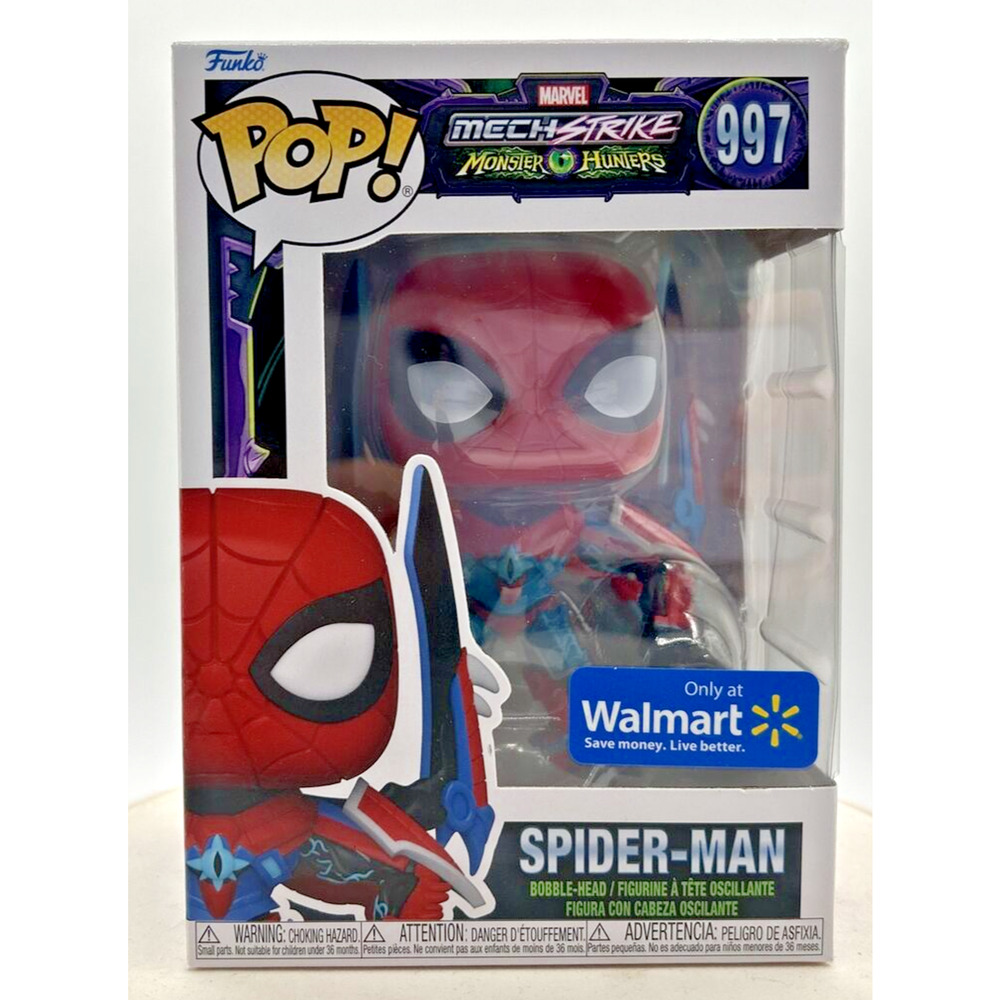 Funko Pop! MechStrike Monster Hunters Spider-Man Walmart Exclusive #997 F25